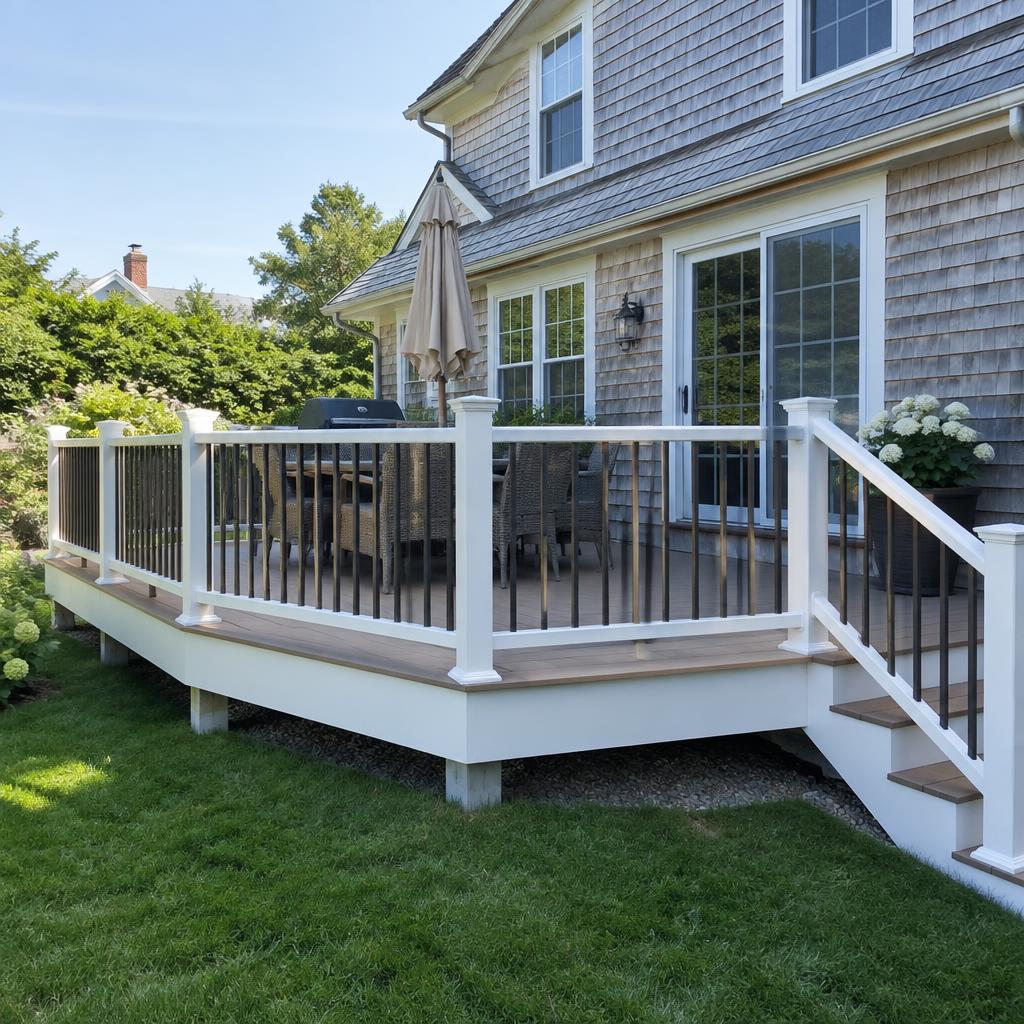 Deck Construction project by Barreto’s
