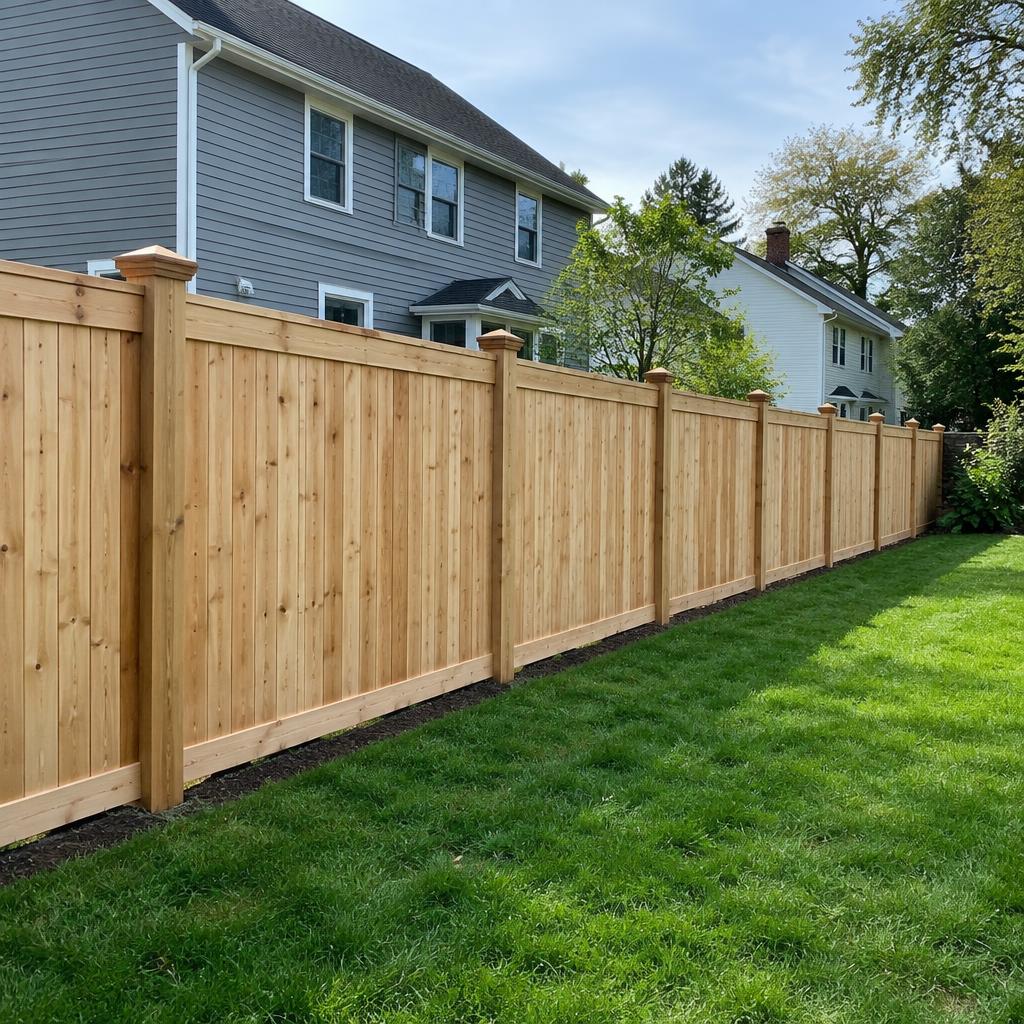 Fence Installation project by Barreto’s